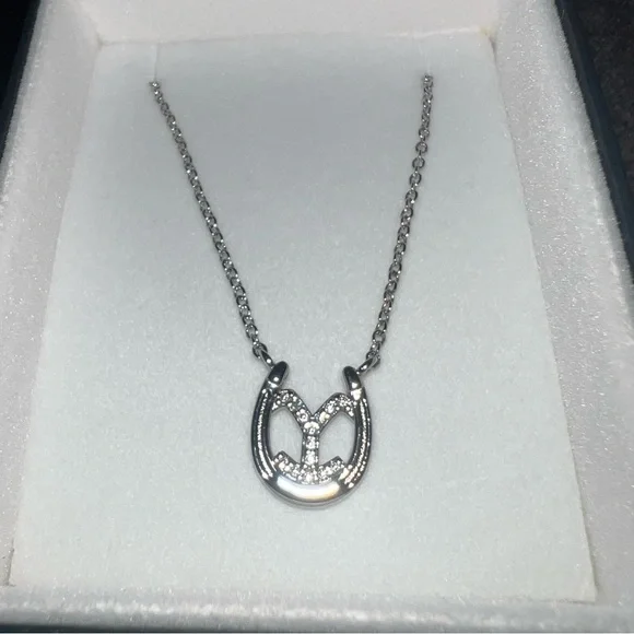 MONTANA SILVERSMITHS STERLING LANE YELLOWSTONE BRAND NECKLACE NIB - Picture 4 of 5